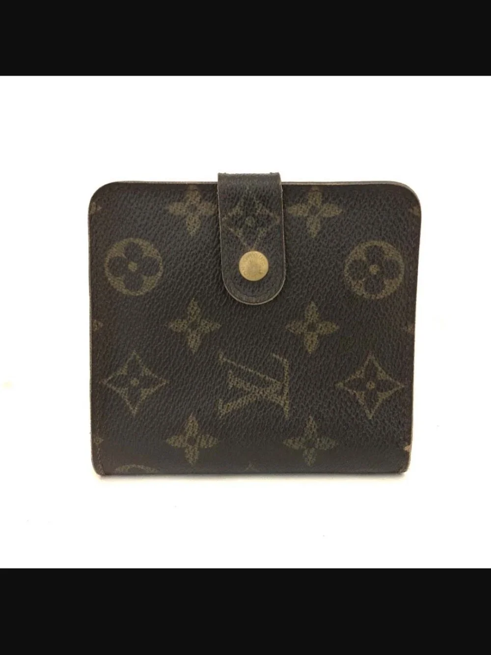 Louis Vuitton Monogram Brown Compact Bifold Wallet